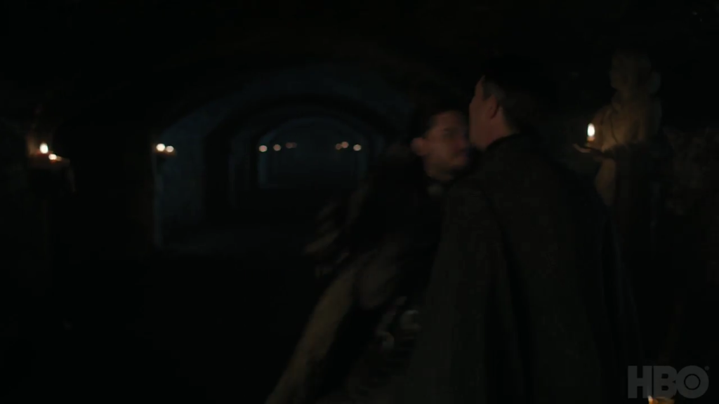 Jon Snow & Littlefinger in the Crypts!