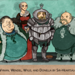 Wyman, Wendel, Wylis, and Donella by Sir-Heartsalot