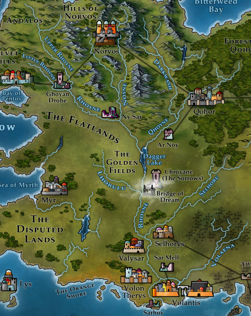 Map 1 - Rhoyne (Nymeria)