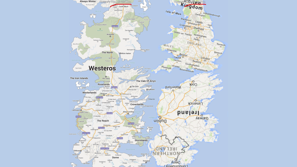 Westeros and the UK (collab with Daniele Bolelli)