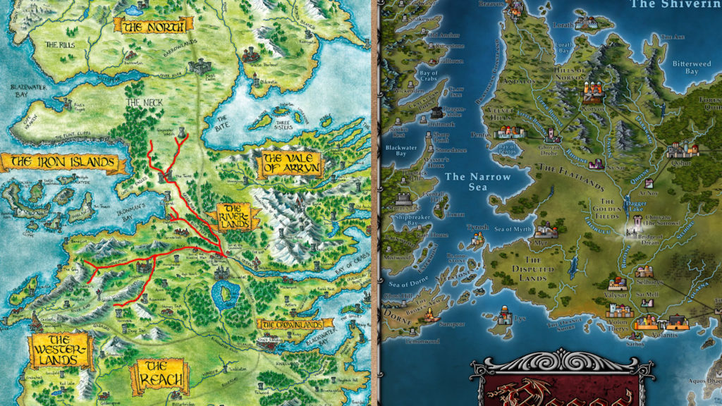 Map 3 - Rhoyne and the Trident