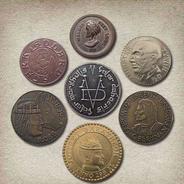 Shire Post Mint ASOIAF Coins